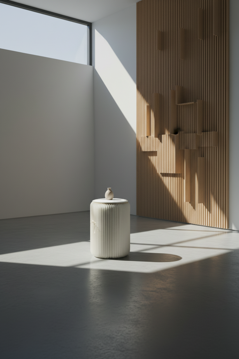 Aura Nordic™ 北欧デザイン フォールディングスツール