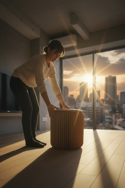 Aura Nordic™ 北欧デザイン フォールディングスツール