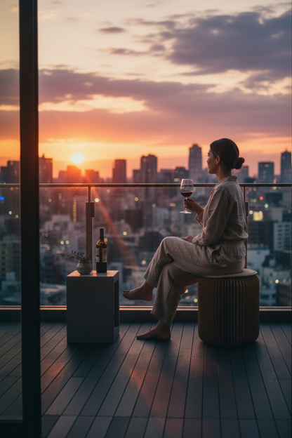 Aura Nordic™ 北欧デザイン フォールディングスツール