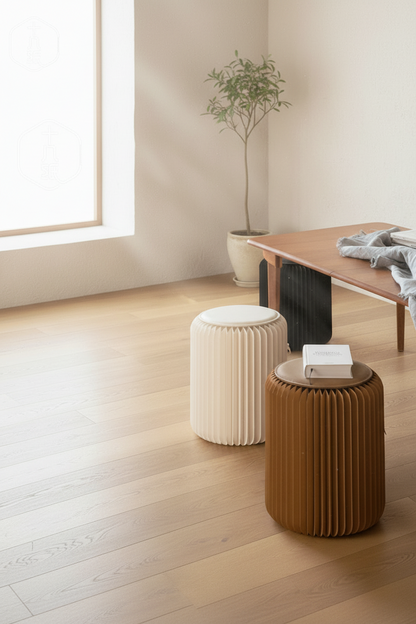 Aura Nordic™ 北欧デザイン フォールディングスツール