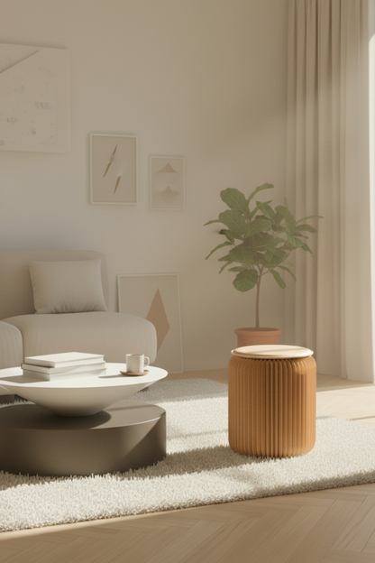 Aura Nordic™ 北欧デザイン フォールディングスツール