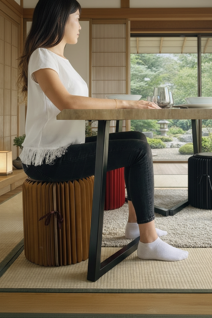 Aura Nordic™ 北欧デザイン フォールディングスツール