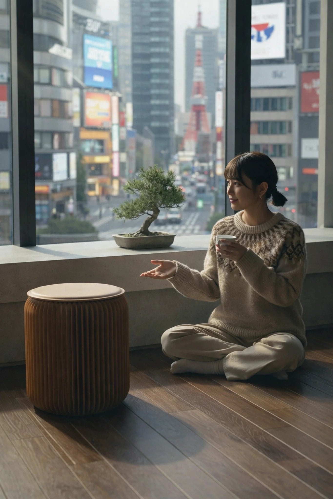 Aura Nordic™ フォールディングスツールは、 機能美と実用性を兼ね備えたデザインスツールです。